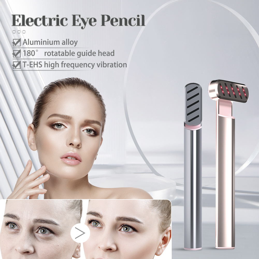 V888-ELOSUNG26284-202504281532-00 Rose Gold Anti-Aging Eye Care Device - 42°C Heat, Red Light, High-Frequency Vibration - Image 1