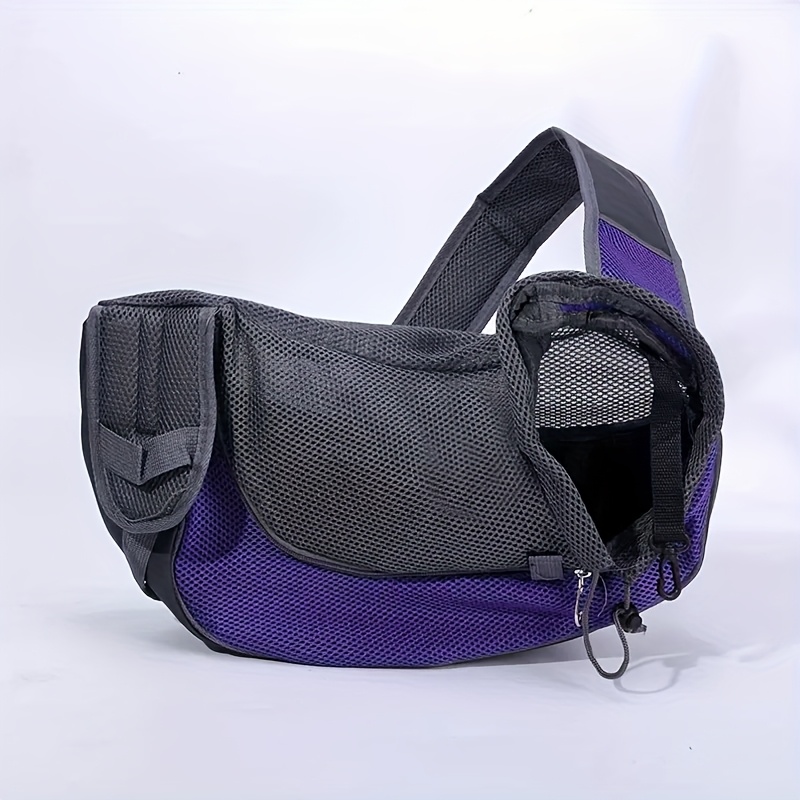 V888-ELOSUNG26575-202505081721-00 Purple Portable Oxford Fabric Pet Carrier for Cats and Puppies (Size L) - Image 1