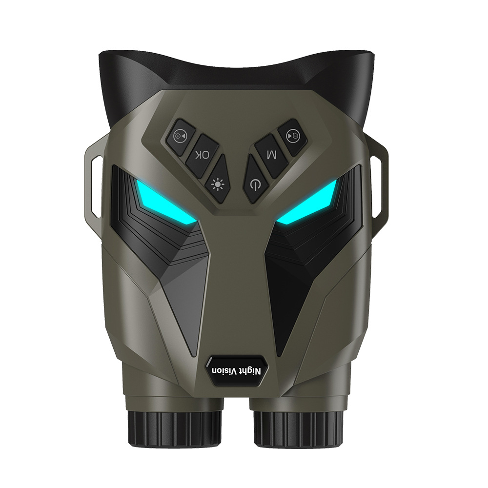 V888-ELOSUNG28346-202505081743-00 Green 4K Portable Digital Night Vision Binoculars - HD Photo & Video Infrared Scope - Image 1