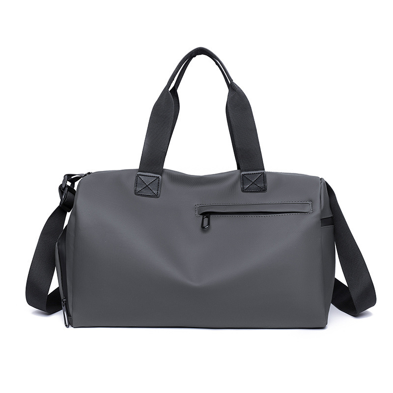 V888-ELOSUNG35497-202507020953-00 Large Capacity Travel Duffel Bag with Shoe Compartment & Wet Pocket - Multi-Purpose Gym & Weekend Bag(Grey) - Image 1