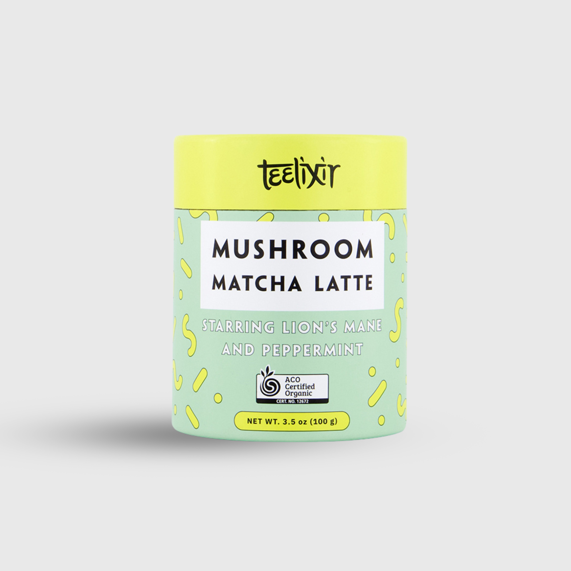 V903-MAT-1000-202503270840-00 Teelixir Organic Mushroom Matcha Latte 1Kg - Image 1
