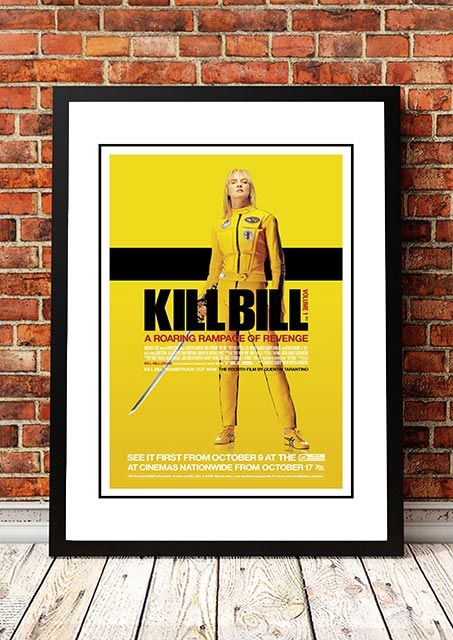 V967-CMP31-A2-202504140932-00 Kill Bill' Cult Movie Poster! - Framed A2 - Image 1