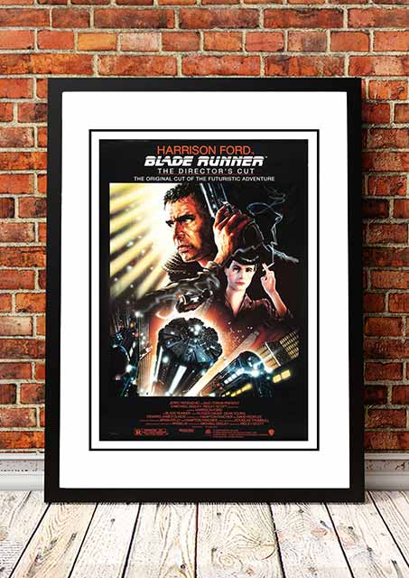 V967-CMP39-A3-202504140940-00 Bladerunner' Cult Movie Poster! - Framed A3 - Image 1