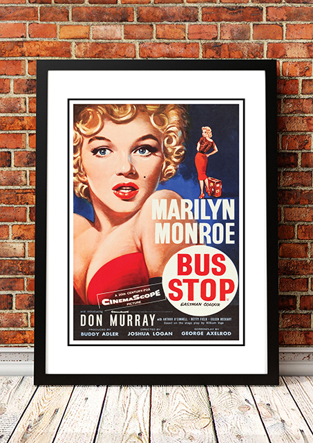 V967-MM0429-A3-202504140959-00 Marilyn Monroe ‘Bus Stop’ Framed Movie Poster! - Framed A3 - Image 1