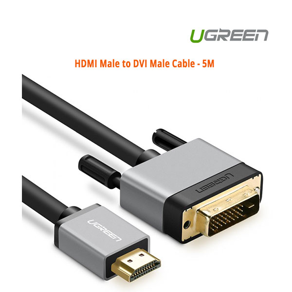 acbugn20889_01_13 UGREEN HDMI Male to DVI Male Cable 5M (20889) - Image 1