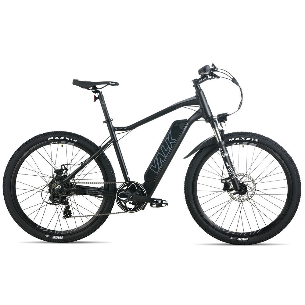 V219-BIKEMBVAM72A-202509111140-00 Valk MX7 Electric Bike Medium frame Mountain ebike, Black - Image 1