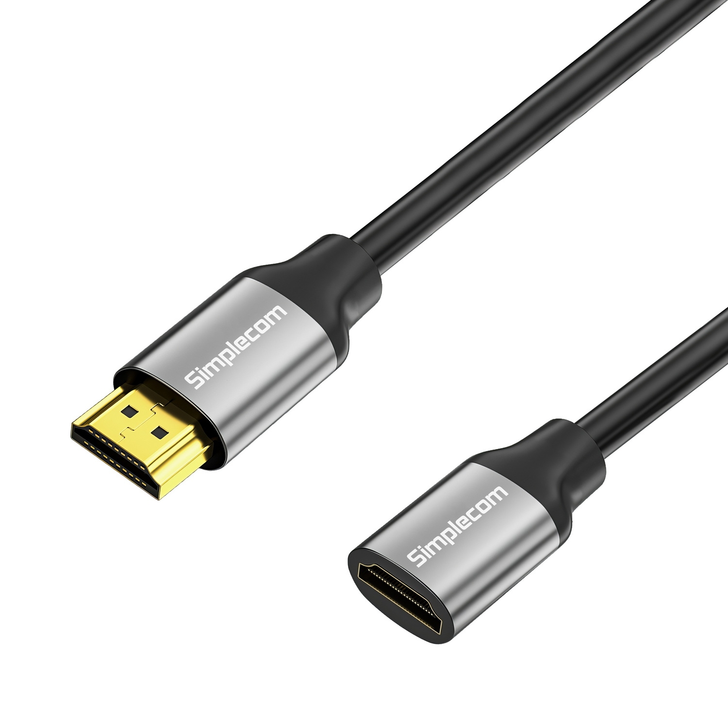 V28-SIMCAF310-202507081120-00 Simplecom CAF310 1.0M HDMI 2.1 Extension Cable Male to Female 48Gbps 8K@60Hz - Image 1