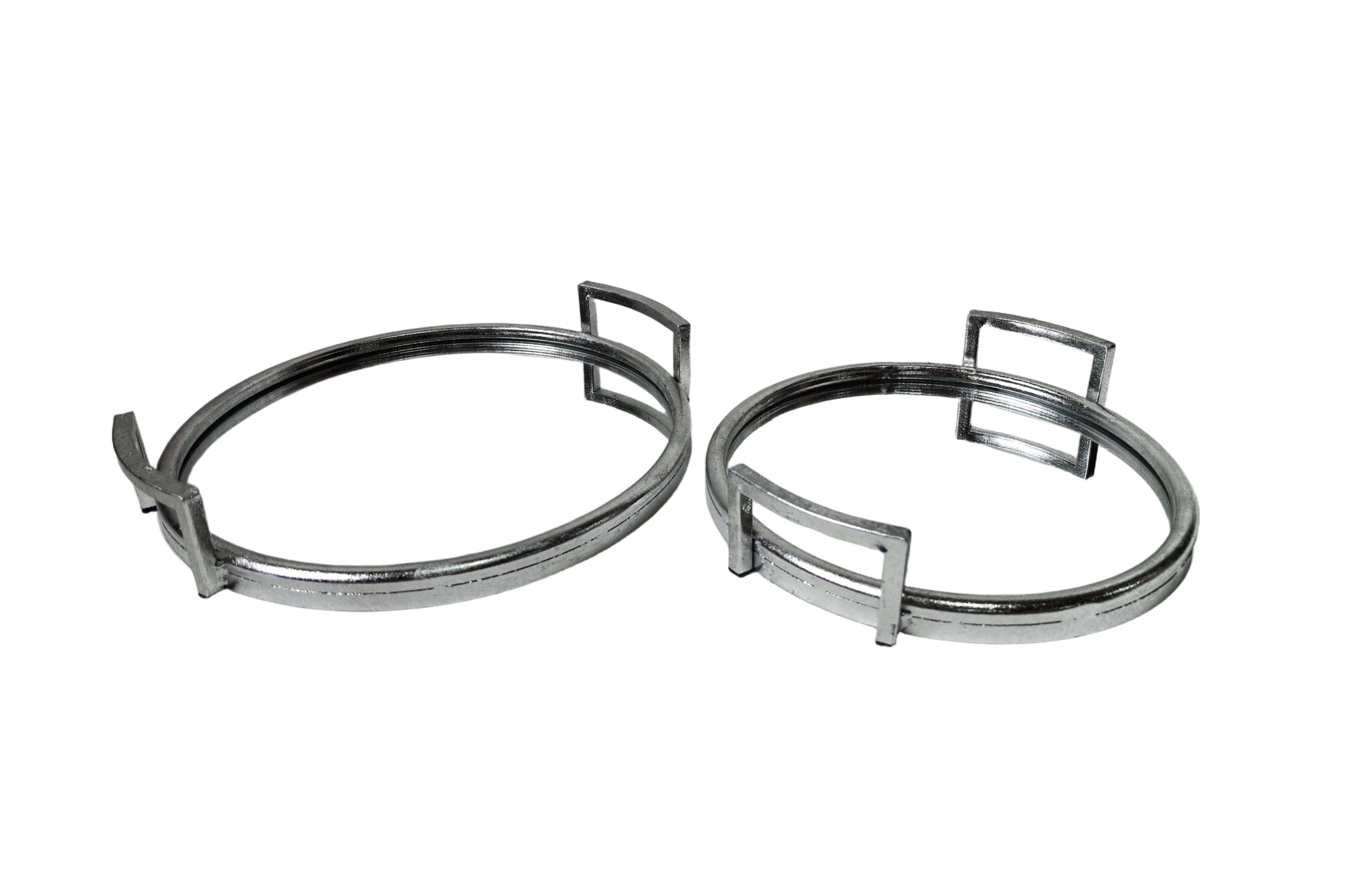 V292-HD-TR-ROUND-S02-ELIZA-SILVER-202508221630-00 Eliza Round Tray - Set of 2 - Silver - Image 1