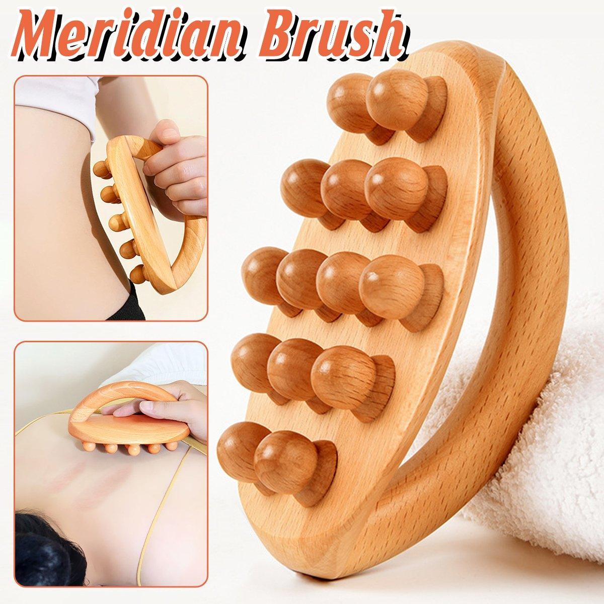 V528-BEAUTY-BRUSH-722587-202509251253-00 Handheld Massage Brush Whole Body Meridian Scraping Stick Leg Waist Tendon Brush - Image 1