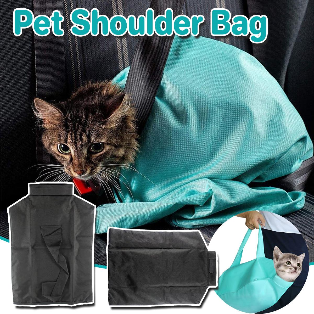 V528-PET-BAG-BLUE-147857-202510010827-00 Portable Pet Shoulder Tote Bag for Cats and Small Dogs Outdoor Travel Carrier - Blue - Image 1