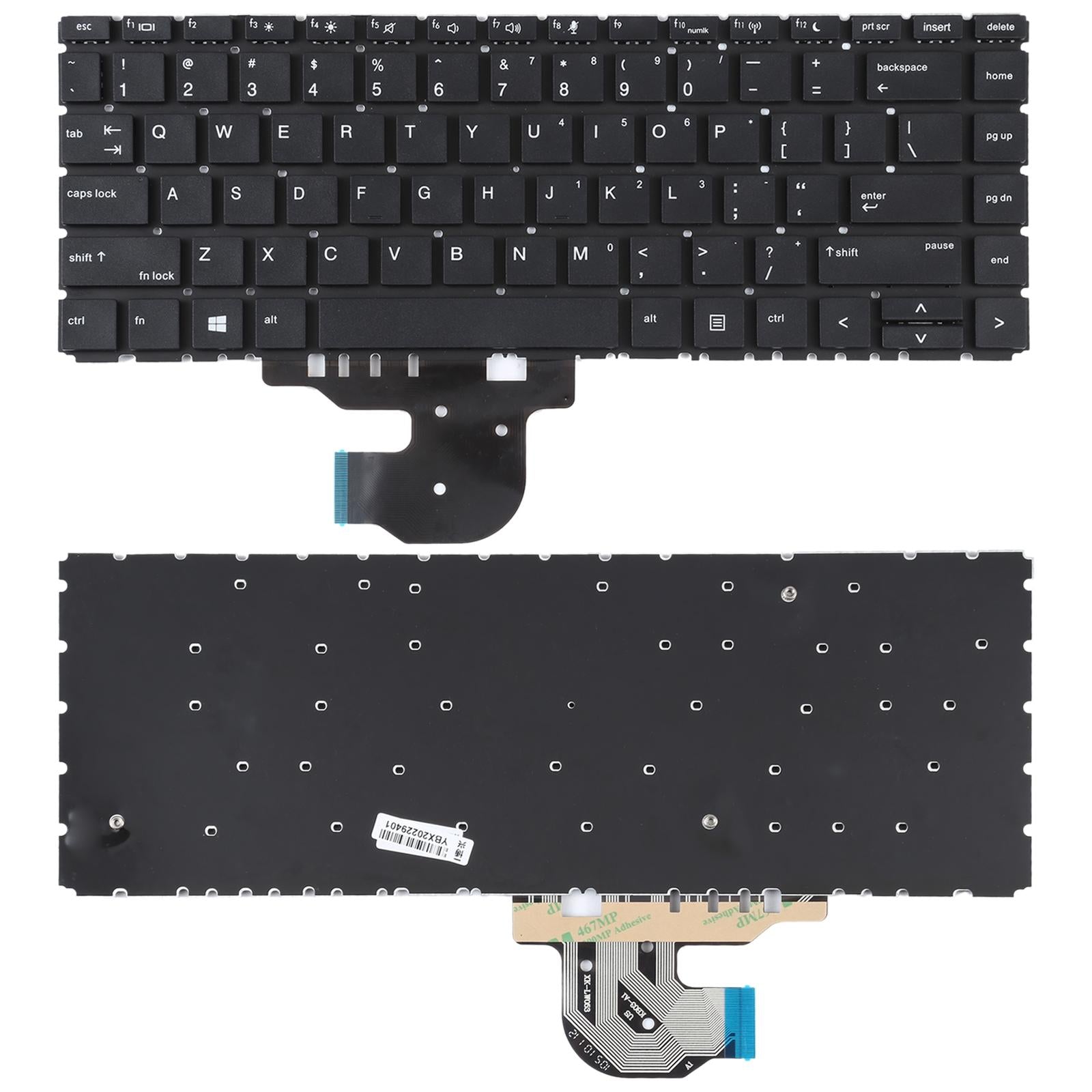 V562-200339300ADE-202508271636-00 Hp Probook G6 / G7 us Keyboard for 440 / 445 Models - Image 1
