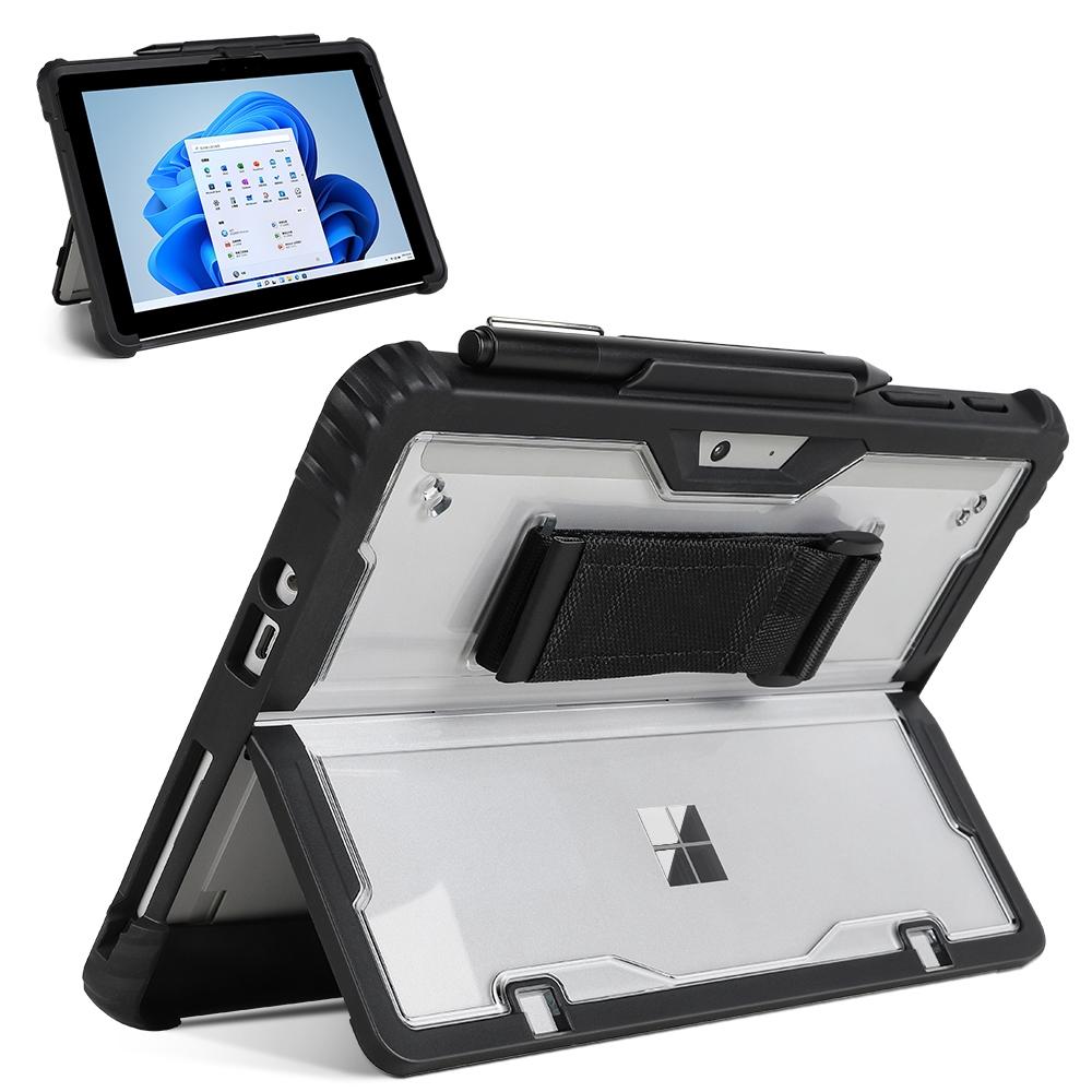 V562-203367200ADE-202508272226-00 Acrylic Hand Strap Laptop Case for Microsoft Surface Pro 4-7 - Image 1