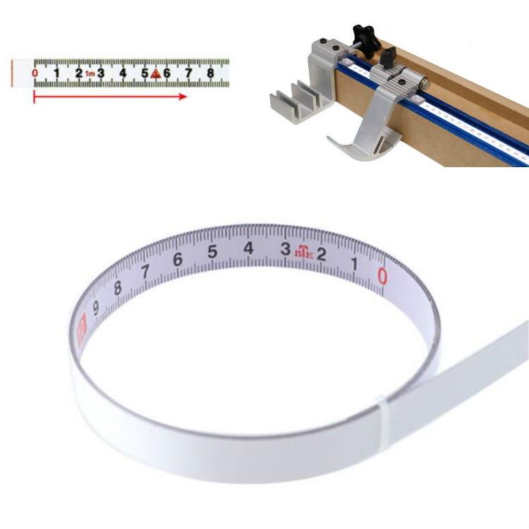 V562-2088392640DBT-202508271021-00 Self-adhesive Steel Ruler with 2m Tape Measure - Sticky Scale - Image 1