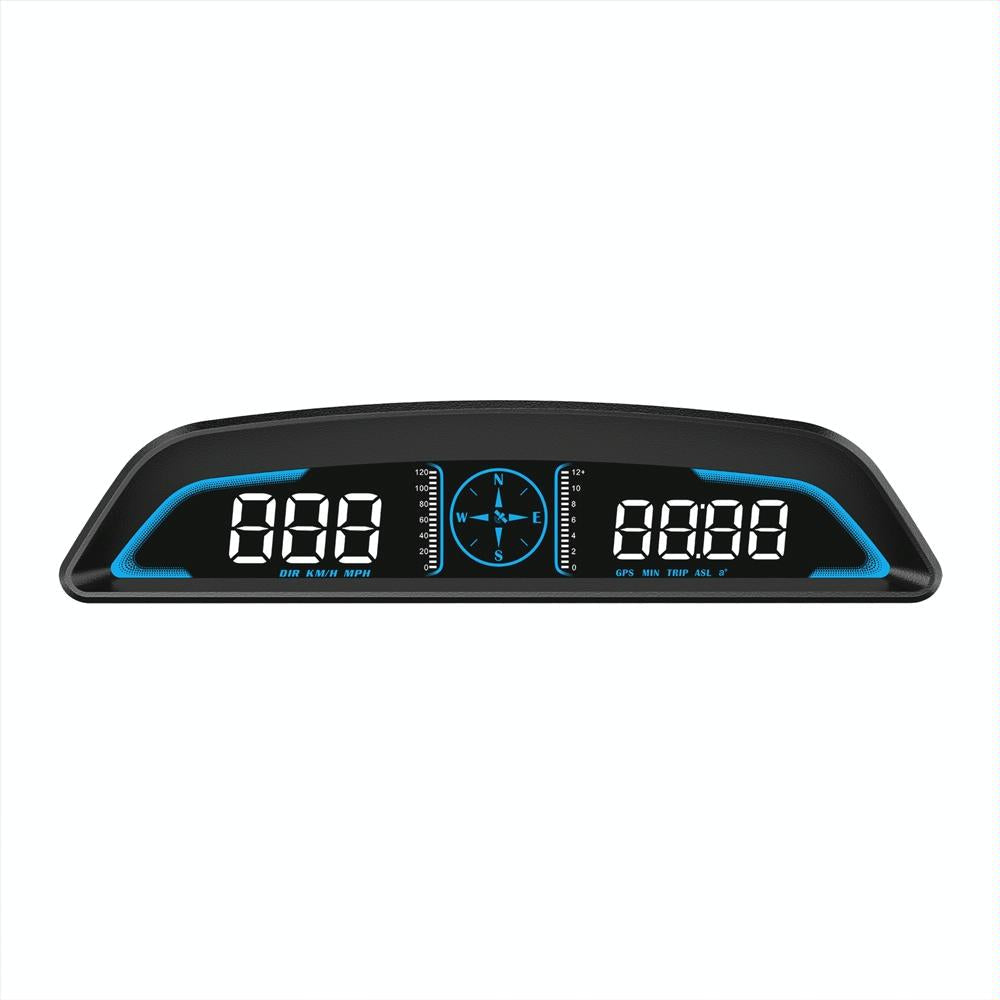 V562-2302300ADE-202508272315-00 5.5 Inch Car Hud Display Gps Speed Alarm & Odometer - Image 1