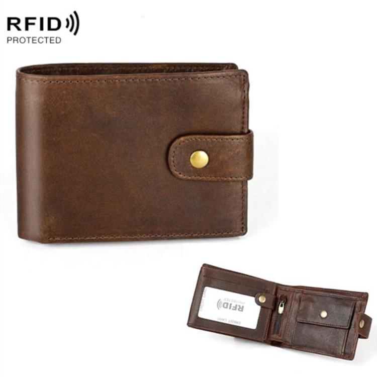 V562-23974730DBT-202508271446-00 Leather Rfid Blocking Card Wallet - Multi Bit - Image 1