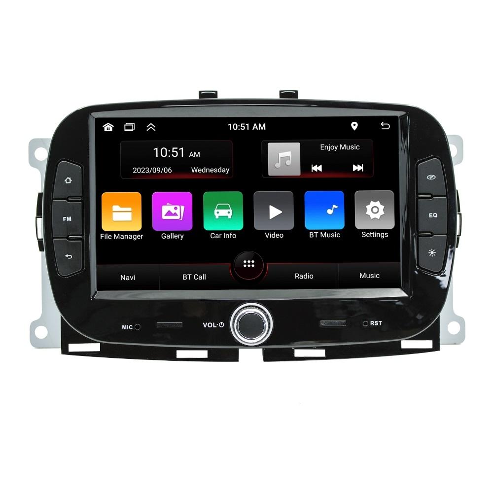 V562-3018583060DBT-202508290154-00 Android Car Navigation System For Fiat 500 - Bluetooth Fm Radio 1 + 32G Memory - 2 + 64G - Image 1