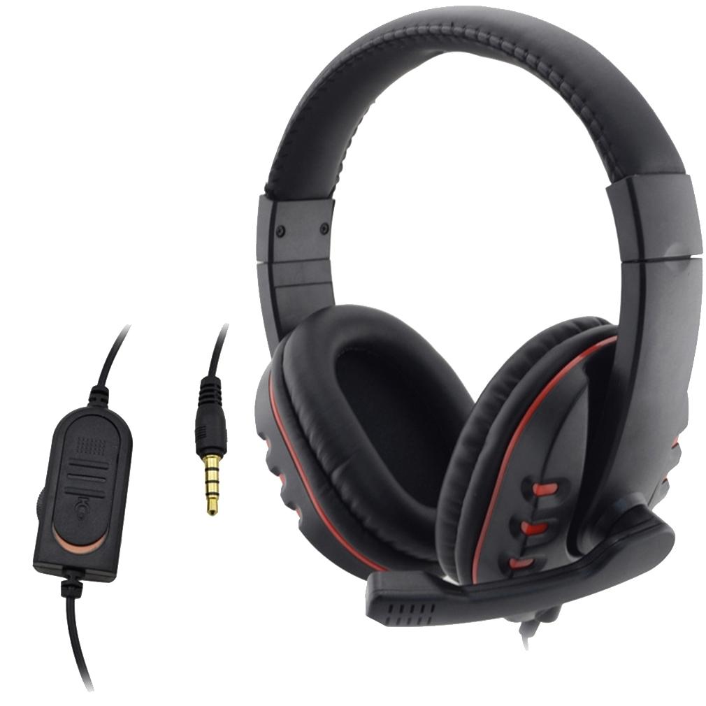 V562-3811160DBT-202508280015-00 3.5Mm Gaming Headset With Mic For Ps4 & Pc - Image 1