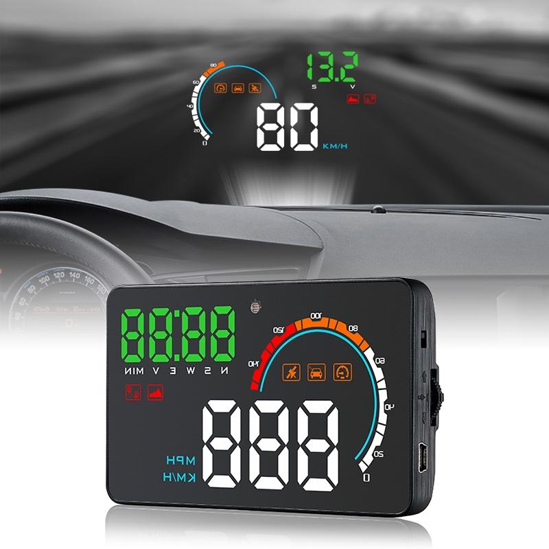 V562-5291SMC-202508271921-00 4 Inch Gps Head Up Display Speed Direction Distance Kilometres - Image 1