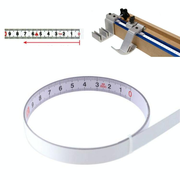 V562-6088392640DBT-202508271735-00 Self-adhesive Steel Ruler with 1m Tape Measure - Sticky Scale - Image 1