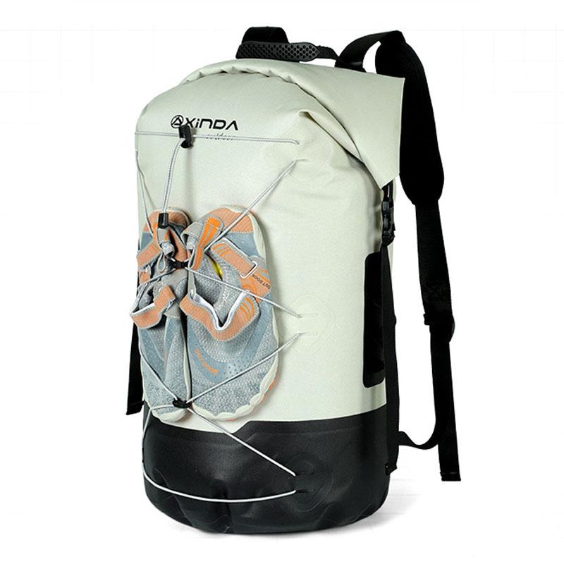 V562-9032805060DBT-202508290036-00 Waterproof Outdoor Stream Tracing Backpack Black 16L - Light Grey-36L - Image 1