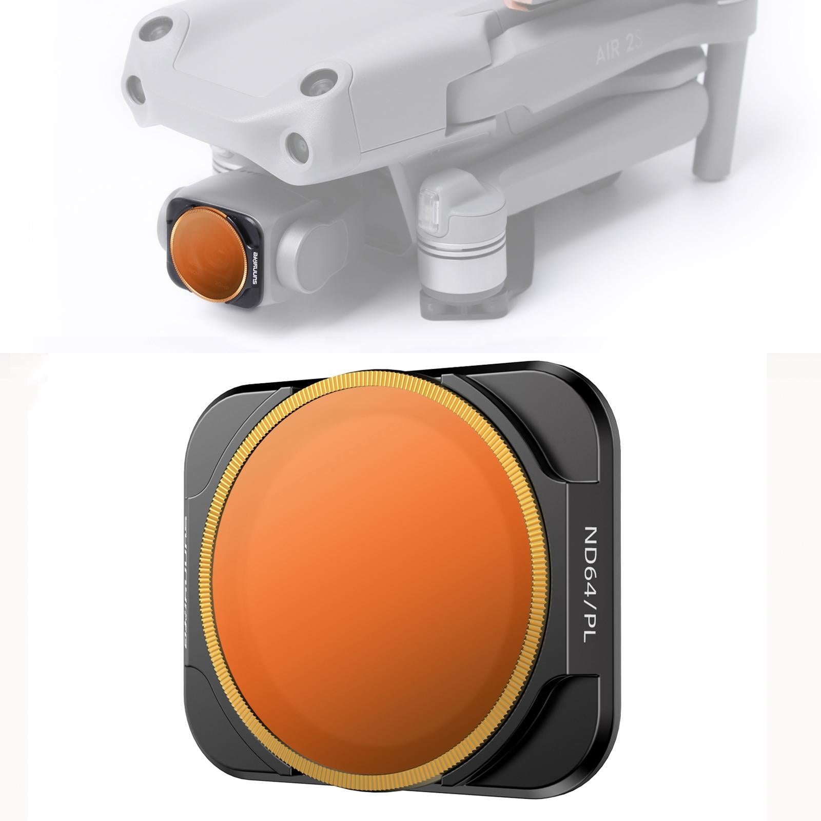 V562-9130POD-202508271906-00 Nd64pl Lens Filter for Dji Air 2s - Image 1