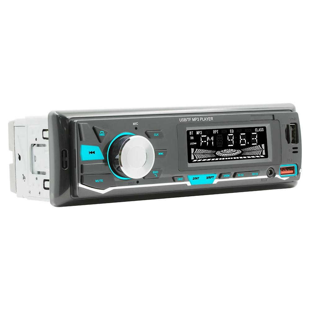 V562-A103279500ADE-202508271815-00 Car Mp3 Player With Voice Assistant & Fm - Colourful Lights Black - Image 1
