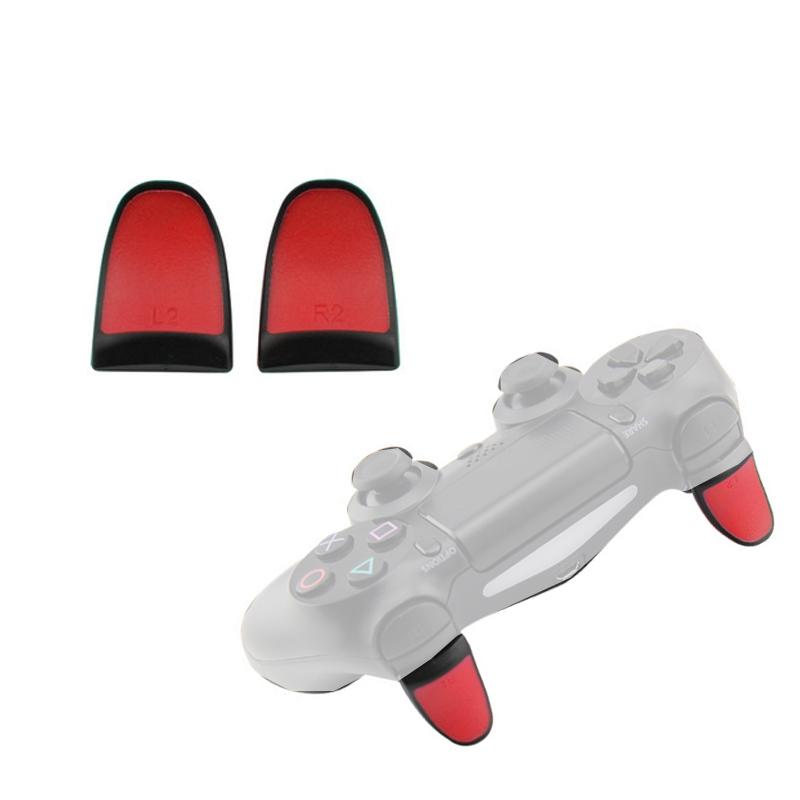 V562-A1042731550DBT-202508280411-00 Enhanced L2r2 Buttons for Ps4 Gamepads - 2 Pairs - Red - Image 1