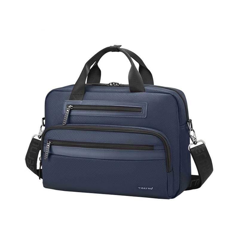 V562-B1009842060DBT-202508291230-00 Versatile Men Laptop Briefcase - Dark Blue - Image 1