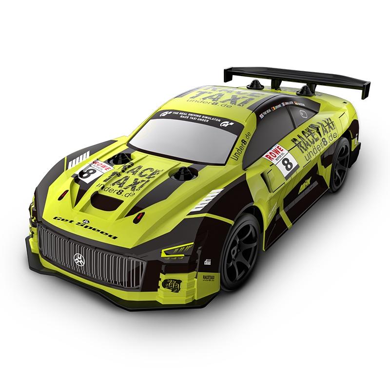 V562-B104498500ADE-202508281925-00 Remote Control 4wd Drift Car with Expulsion Light - Green - Image 1