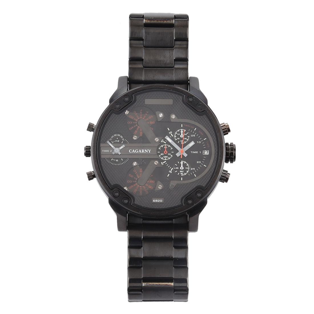 V562-B4200AW-202508282125-00 Large Dial Dual Time Zone Business Watch - Fashionable Quartz - Wa0024B - Image 1