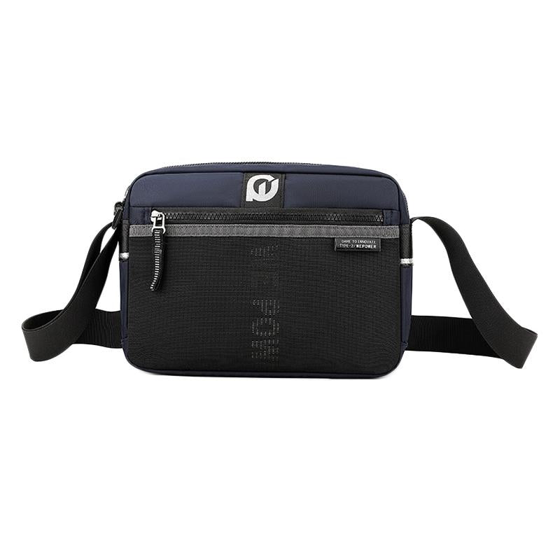 V562-C1008884060DBT-202508290946-00 Men Nylon Crossbody Satchel For Outdoor Use - Dark Blue - Image 1