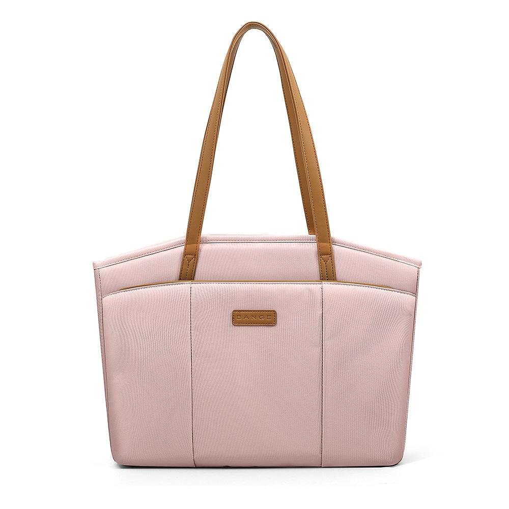 V562-C1074855060DBT-202508290945-00 Large Capacity Laptop Tote For Women - Pink - Image 1