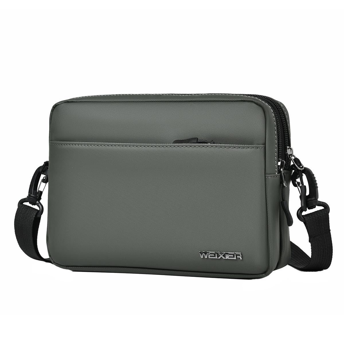 V562-C1092354060DBT-202508291305-00 Waterproof Multifunctional Men Messenger Bag - Green - Image 1