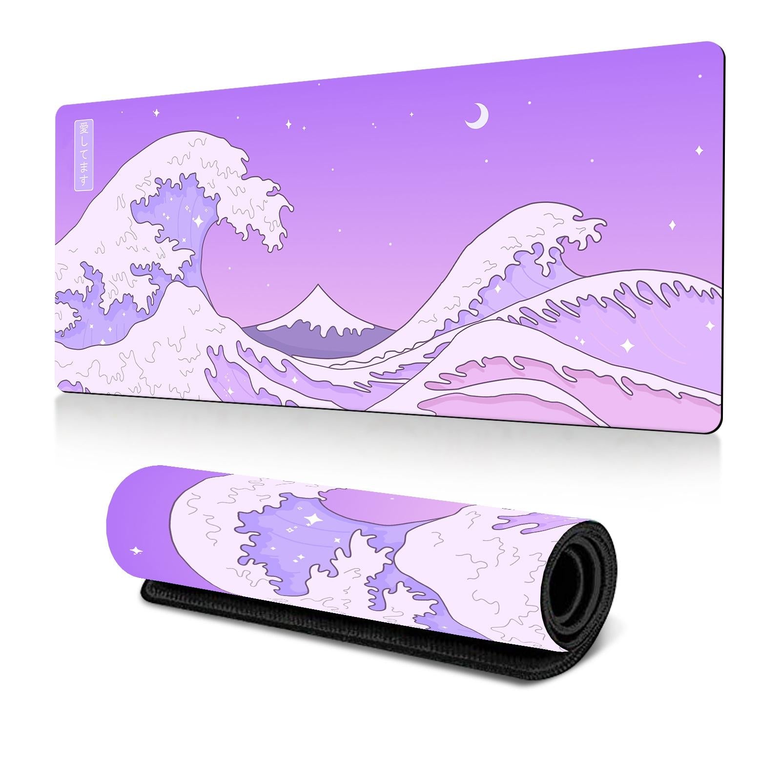V562-C2068855060DBT-202508291531-00 Non Slip Gaming Mouse Pad Big Wave Design - No.27 - 300X700X3Mm - Image 1
