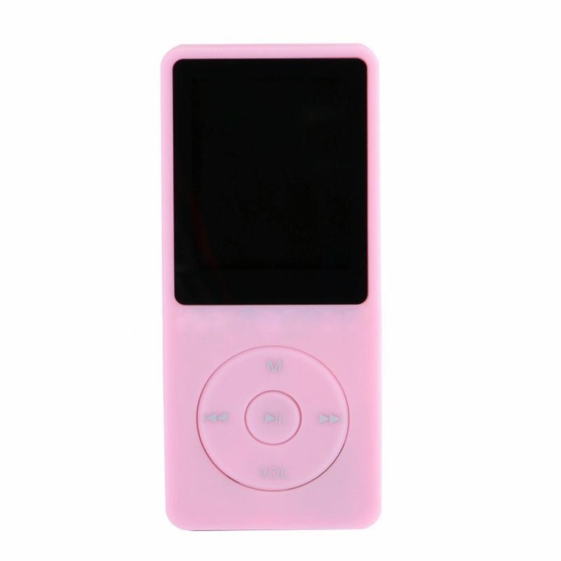 V562-C20752000DBT-202508291025-00 8Gb Portable Lcd Fm Radio Mp3 Mp4 Player - Pink 8Gb - Image 1
