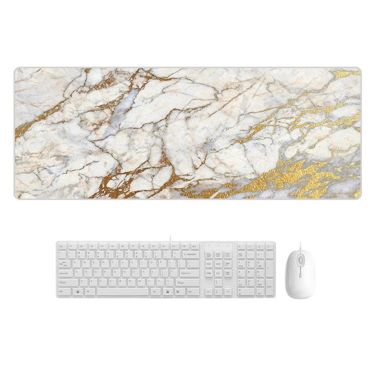 V562-C7067322750DBT-202508290931-00 Sturdy Marbled Rubber Mouse Pad - Exquisite Marble - Image 1