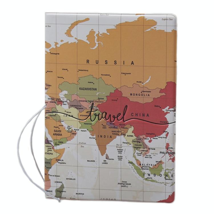 V562-D1050494060DBT-202508290845-00 Passport Cover For Travel Abroad 3D Map Design - Tr1 - Image 1