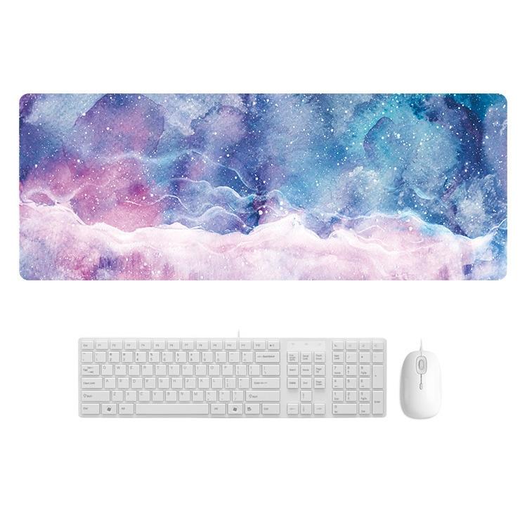V562-D4067322750DBT-202508291515-00 Marble Rubber Mouse Pad Durable & Stylish - Cool Starry Sky Marble - Image 1