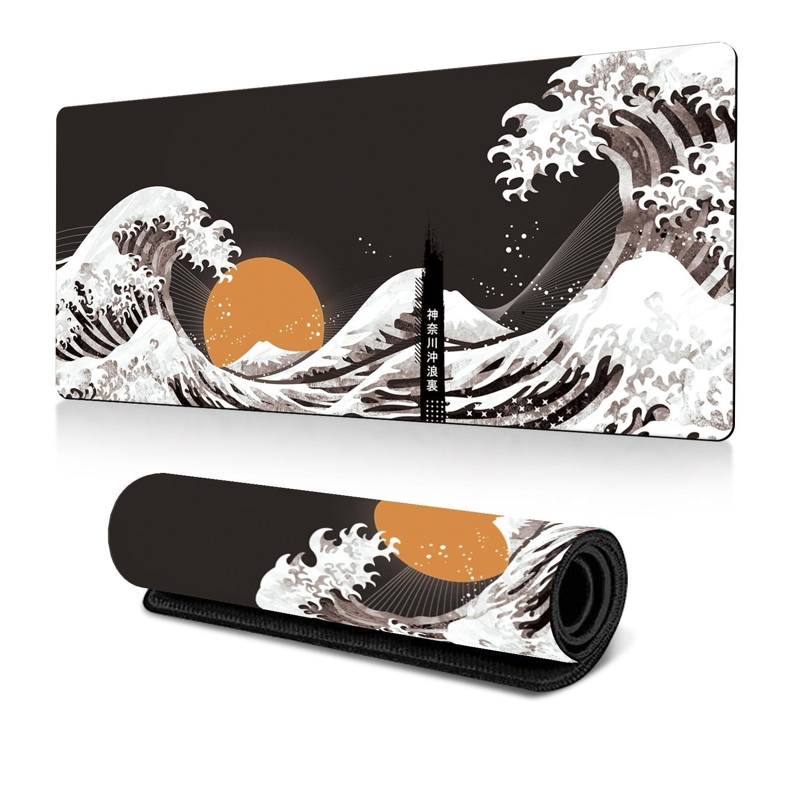 V562-D5068855060DBT-202508291530-00 Non Slip Gaming Mouse Pad Big Wave Design - No.28 - 400X900X2Mm - Image 1