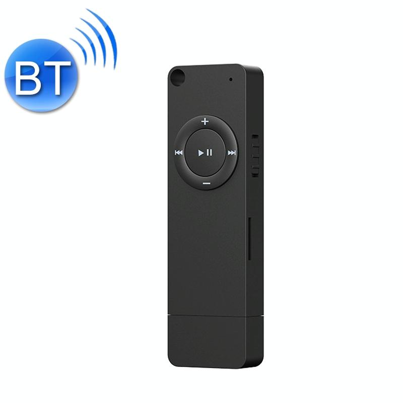 V562-E1017312750DBT-202508291025-00 Bluetooth Mp3 Player With U Disk Design 32Gb Memory - Black - Image 1