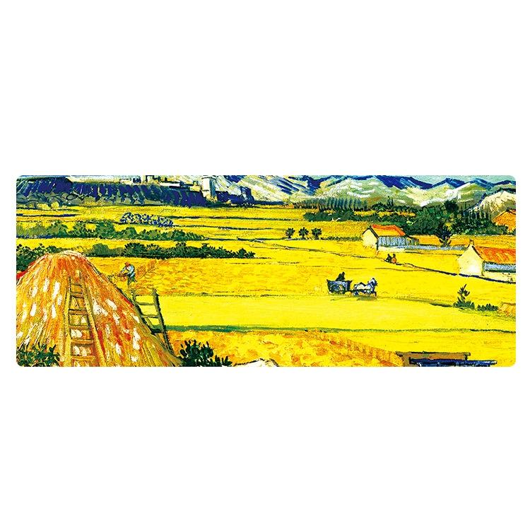 V562-F8077022060DBT-202508291541-00 Large Desk Mouse Pad For Oil Painting - Wheat Field - Image 1