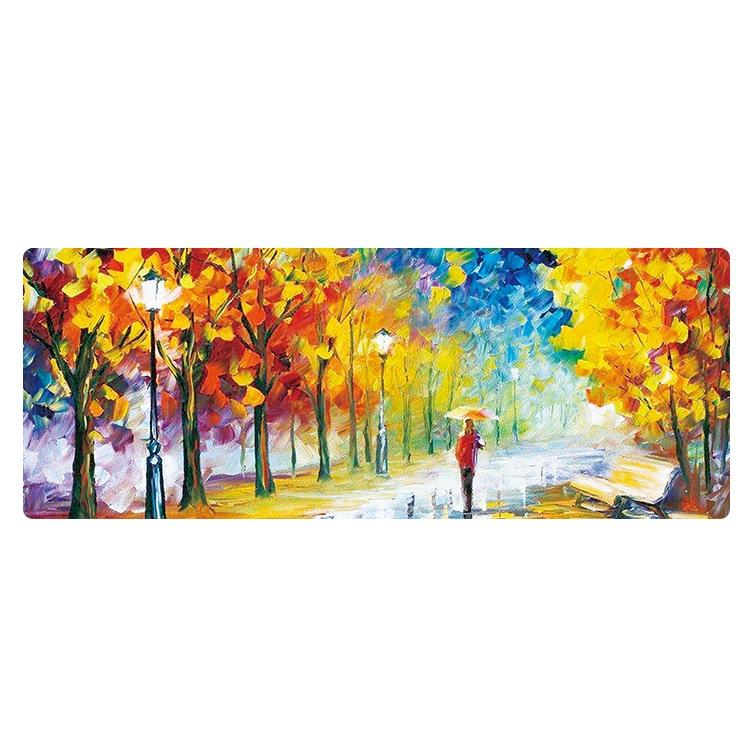 V562-G1077022060DBT-202508291436-00 Large Desk Mouse Pad For Oil Painting - Autumn Leaves - Image 1
