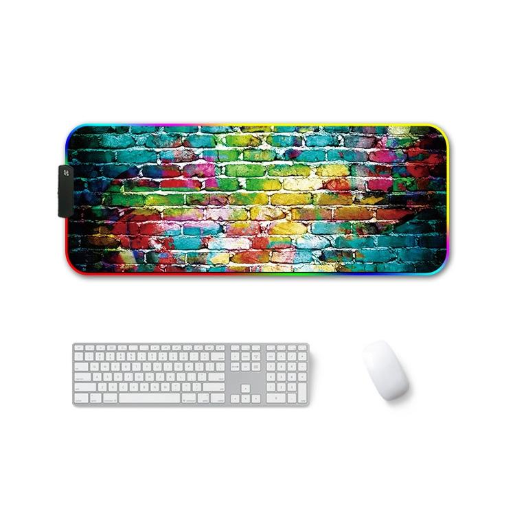 V562-G2018412750DBT-202508291526-00 Rgb Non Slip Mouse Pad With Thermal Transfer - Colourful Brick - Image 1