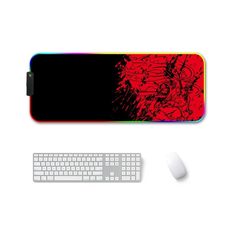 V562-H2118412750DBT-202508291605-00 Rgb Non Slip Mouse Pad With Thermal Transfer - Red Fox - Image 1