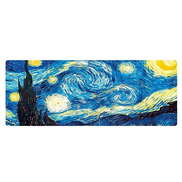 V562-H8077022060DBT-202508291540-00 Large Desk Mouse Pad For Oil Painting - Starry Sky - Image 1