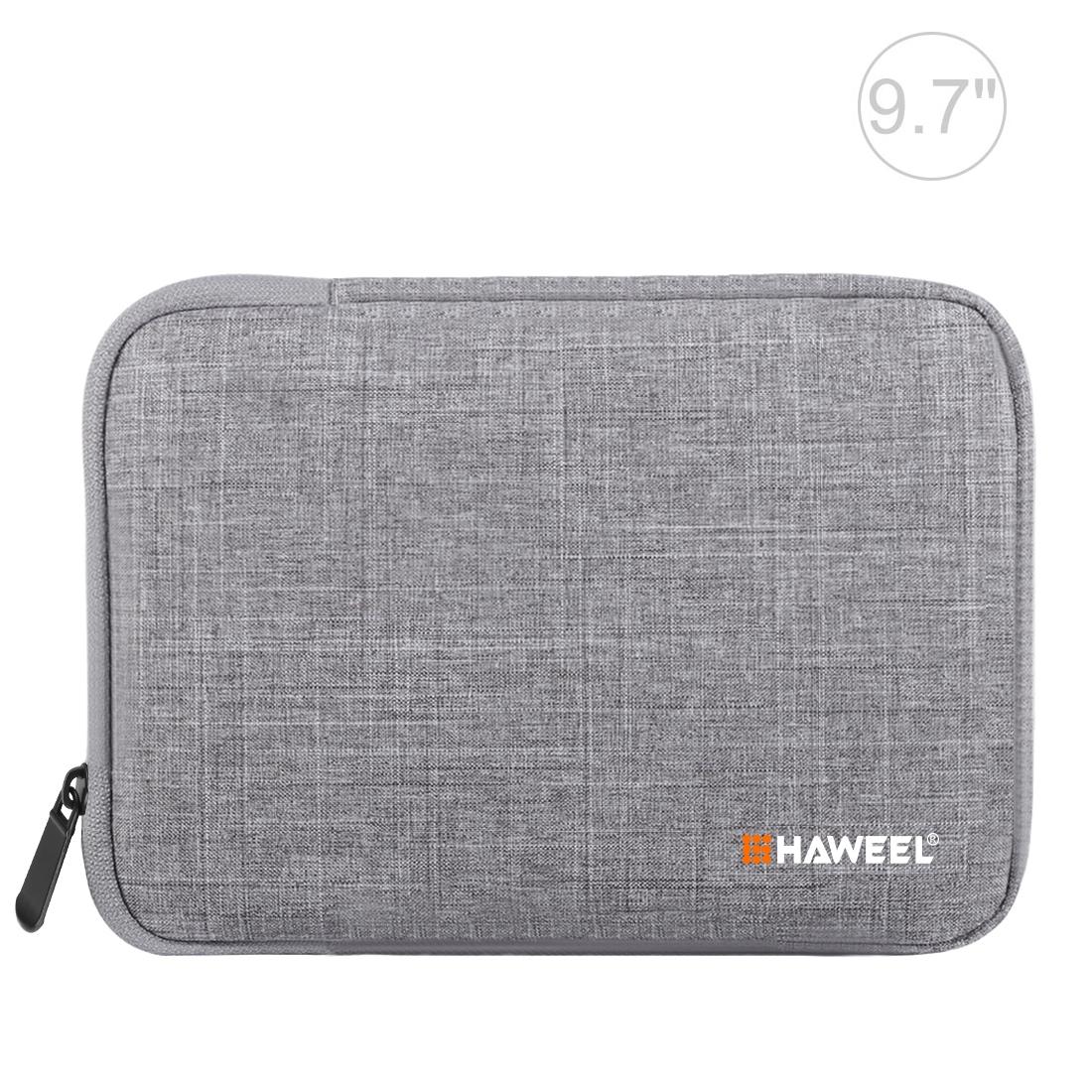 V562-H9082LWH-202508290635-00 Zipper Sleeve Briefcase for Ipad Pro 9.7 and Other Tablets - Grey - Image 1