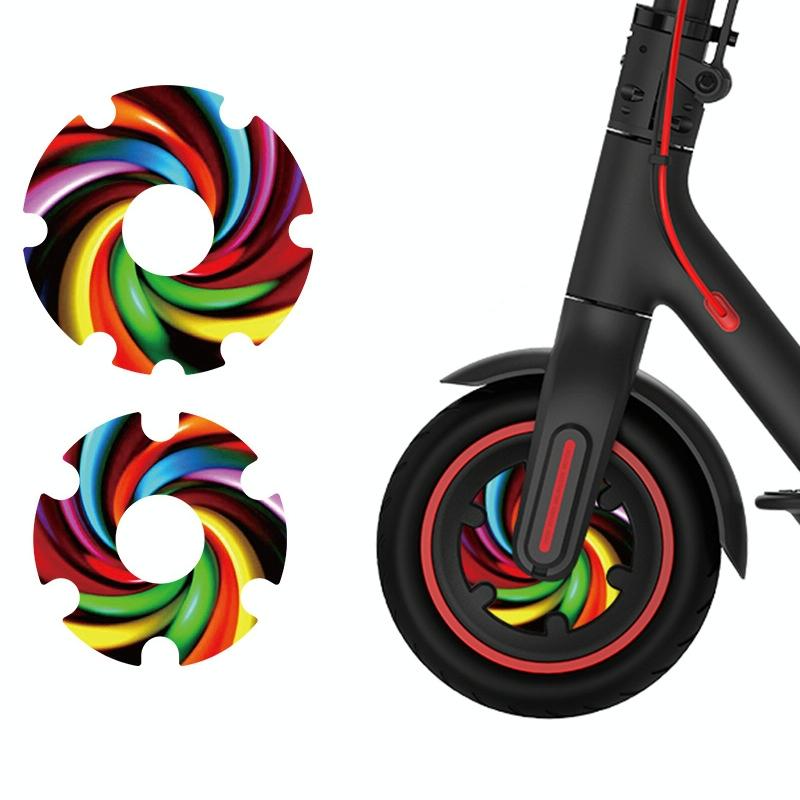 V562-I1033502060DBT-202508281220-00 Waterproof Sticker for Xiaomi M365 Scooter Motor - 1 Pair - Colorful 9 - Image 1