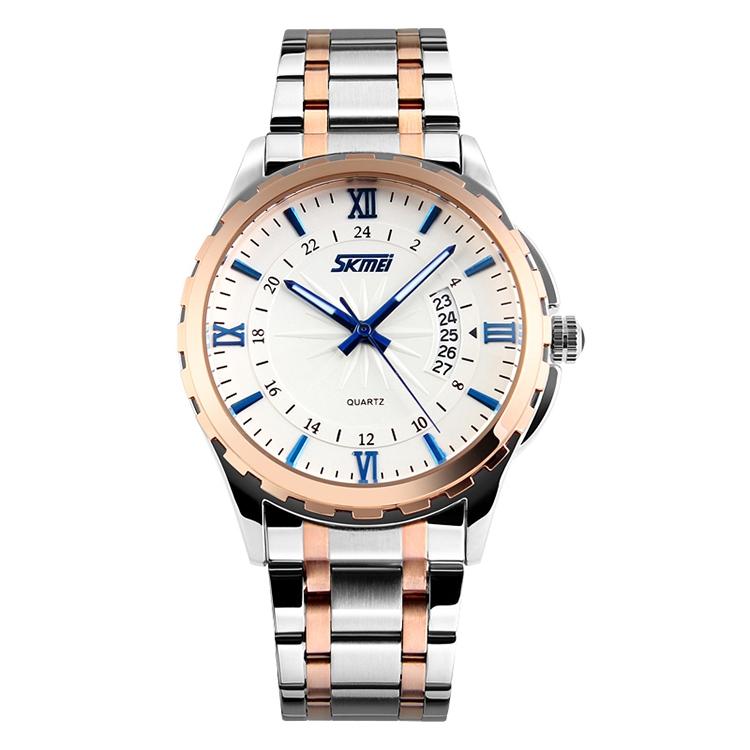 V562-L2331AW-202508290741-00 Waterproof Multifunctional Quartz Wrist Watch - Fashionable and Business-ready - Blue - Image 1