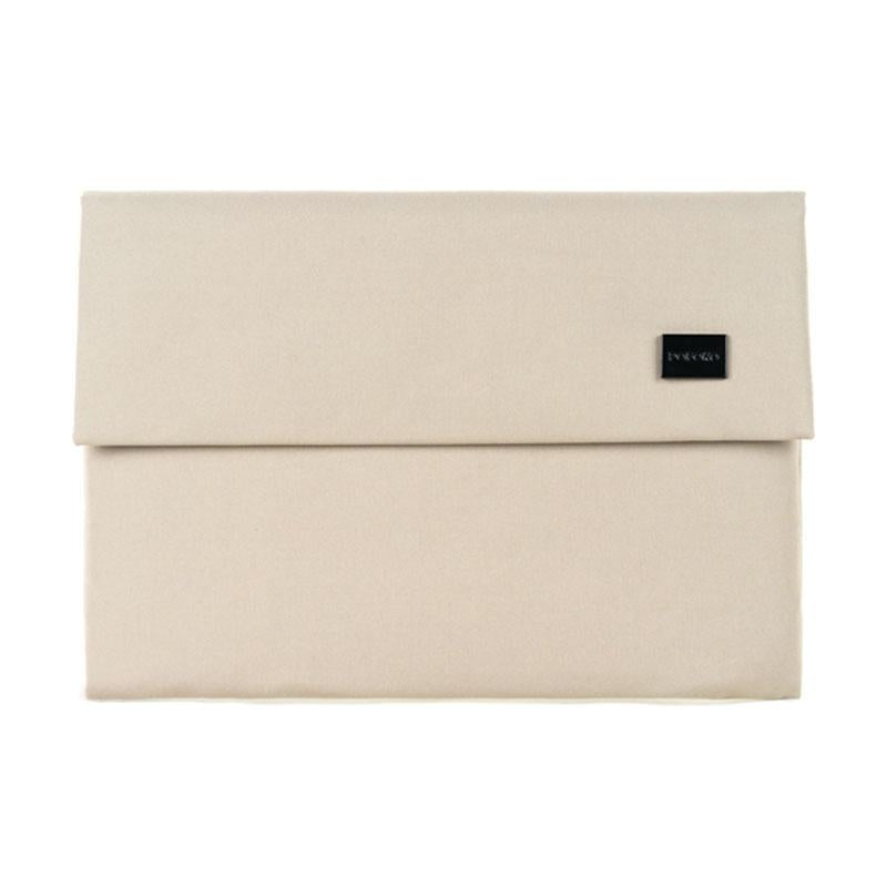 V562-Q8321BL-202508272231-00 Waterproof Polyester Laptop Sleeve For 13.3 Laptops - Beige - Image 1