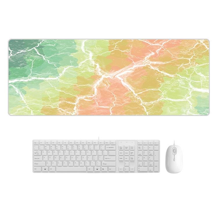 V562-S4067322750DBT-202508291515-00 Marble Rubber Mouse Pad Durable & Stylish - Rainbow Marble - Image 1